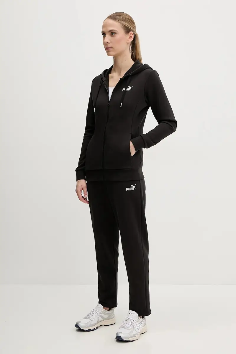 Puma tuta da ginnastica donna colore nero 685079