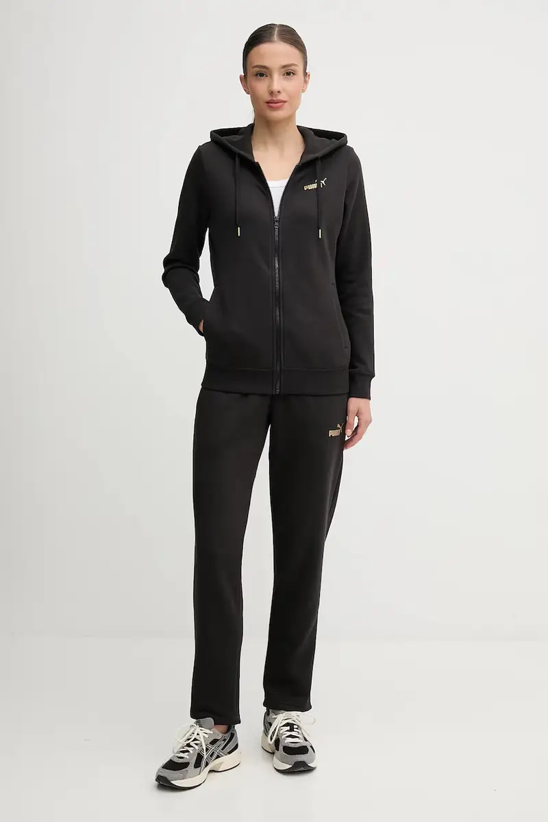 Puma tuta da ginnastica donna colore nero 688161