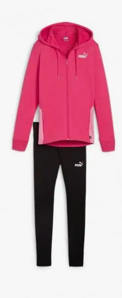 Tuta donna puma mettallic - fucsia/nero | Puma