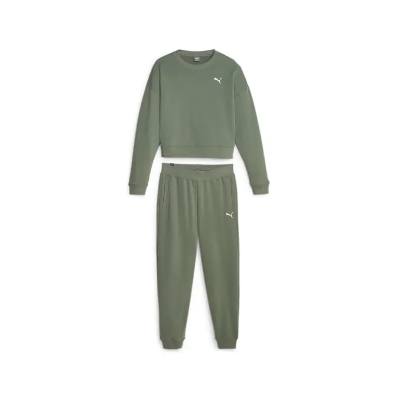 Tuta Loungewear da donna PUMA Eucalyptus Green | Puma Verde