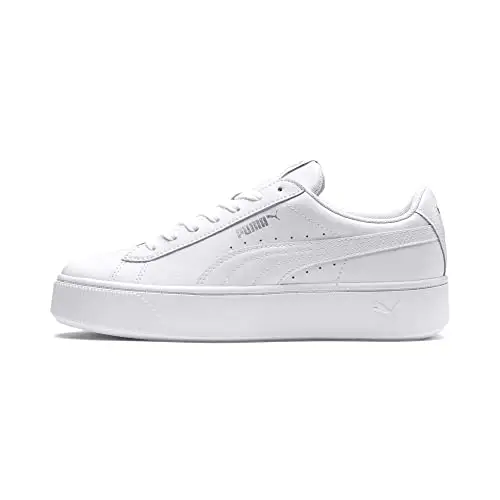 PUMA Vikky Stacked L, Sneakers Donna, White White, White White