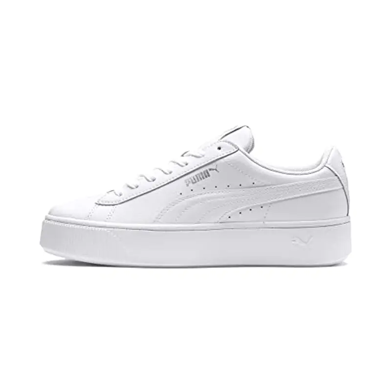 PUMA Vikky Stacked L, Sneakers Donna, White White, White White