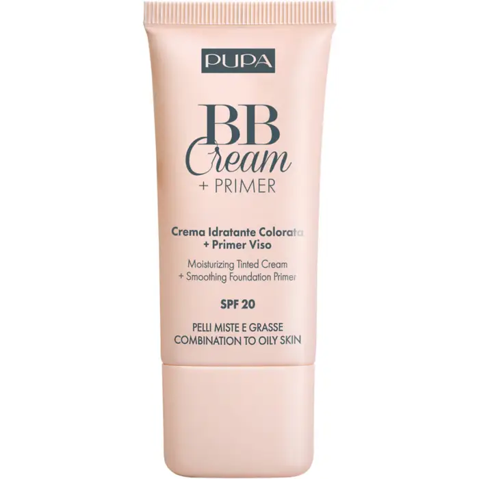 Pupa BB krém e primer per pelli da miste a grasse SPF 20 (BB Cream + Primer) 30 ml - Tonalità 001 Nude