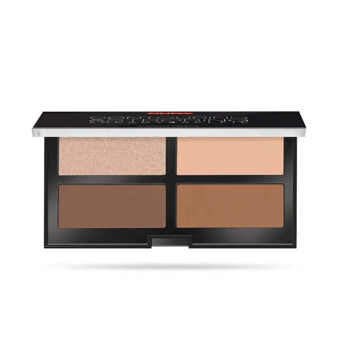 Pupa (Contouring & Strobing Powder Palette) Strobing Ready 4 Self 17,5 g 001 Pelle chiara