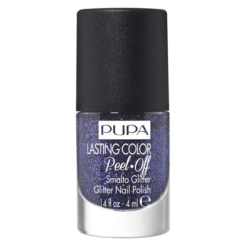 Pupa Lasting Color Peel-Off Smalto Glitter 12 - Succo Viola