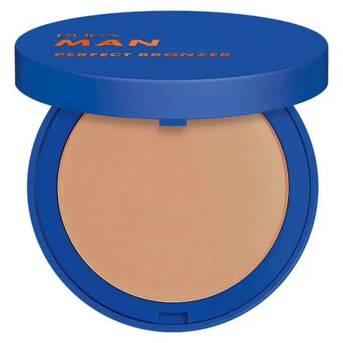 Pupa Polvere Perfezionatrice Uomo Viso Naturalmente Abbronzato E Levigato 002 - Medio Scuro