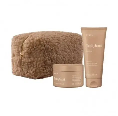Pupa Set Teddyland - Gel Doccia + Scrub corpo Latte e chicchi di caffé