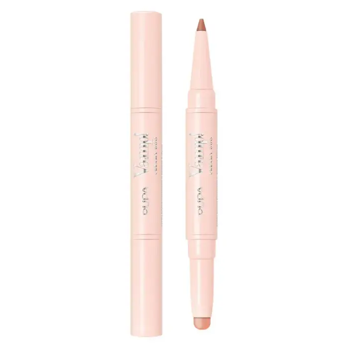 Vamp Creamy Duo - Matita Labbra Contouring & Rossetto Brillante 003 - Warm Nude