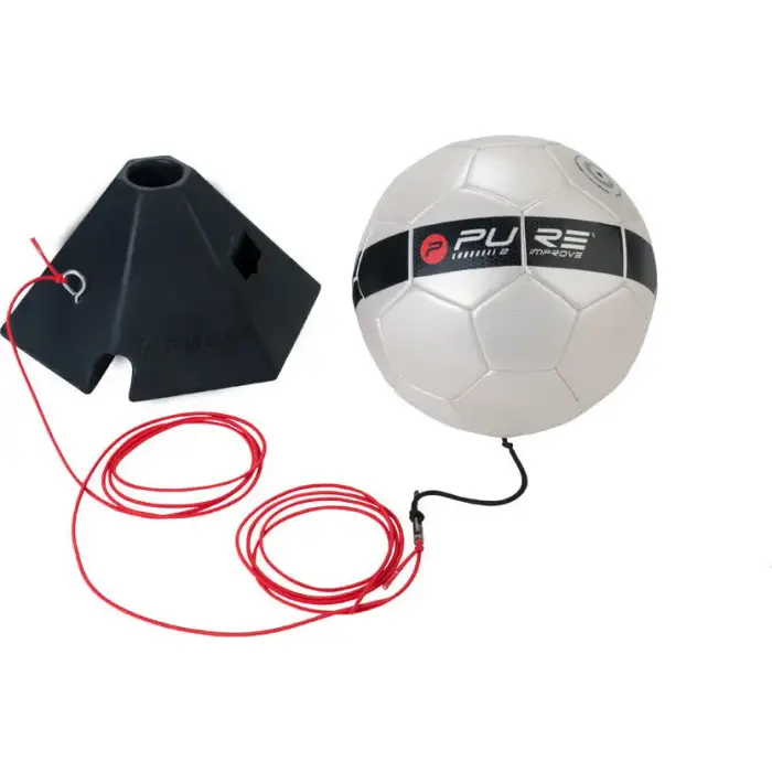 Pure2Improve Allenatore di palloni da calcio Noir