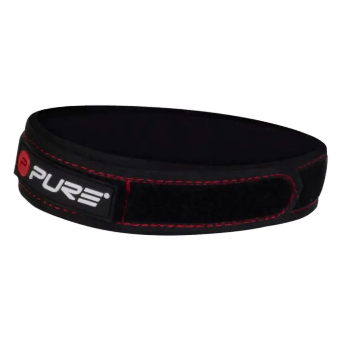 Pure2Improve Fascia rotulea di sostegno del ginocchio Noir