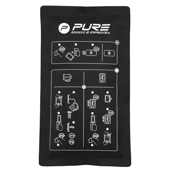 Pure2Improve Impacco caldo e freddo Noir