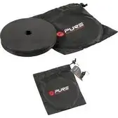 Pure2Improve Set di 10 marcatori di allenamento piatti Noir