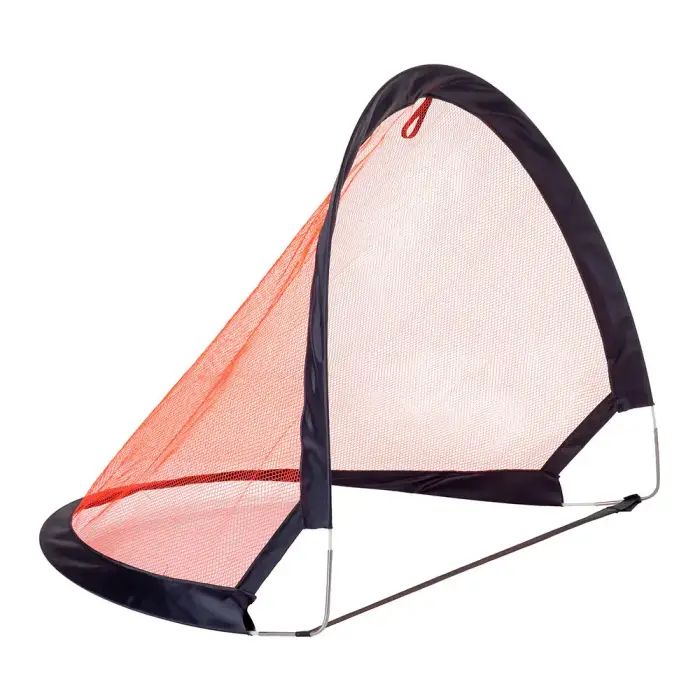 Pure2Improve Set porte da calcio pop-up 80 x 60 x 60 cm Rouge