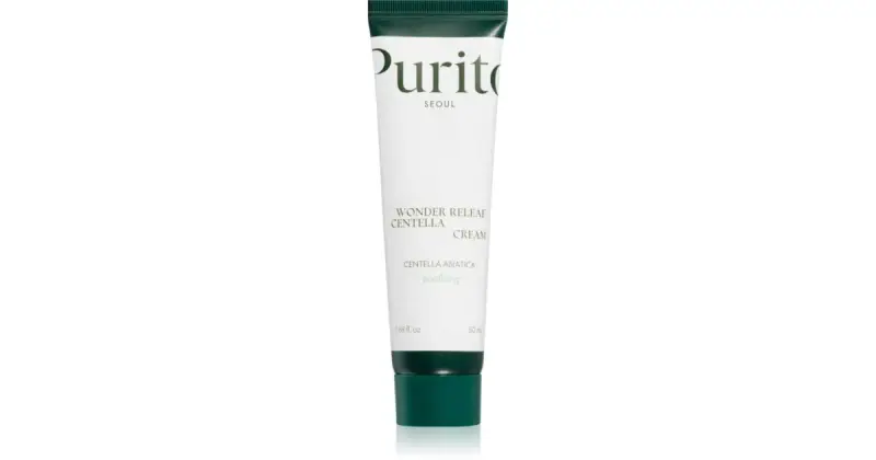 Purito Wonder Releaf Centella crema nutriente rigenerante viso con effetto lenitivo 50 ml