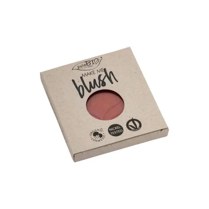 PuroBio cosmetics Blush Compatto ricarica, 04 mattone opaco (5,20 g)
