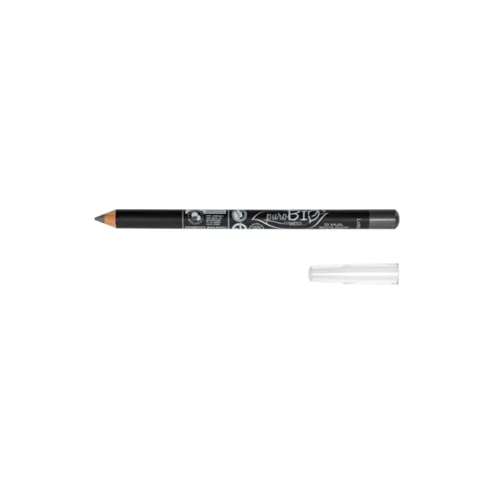 PuroBio cosmetics Eyeliner Matita Occhi, 03 Grigio, vegano (1,30 g)