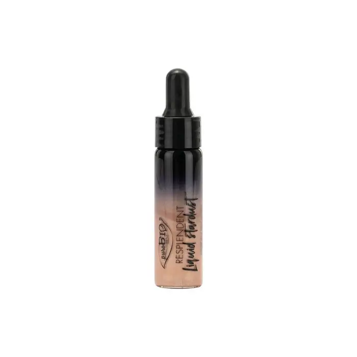 PuroBio cosmetics Illuminante Liquido Resplendente Liquid Stardust, 01 Champagne (7 ml)