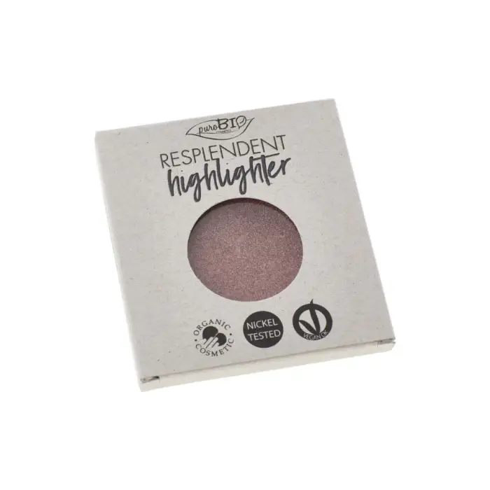 PuroBio cosmetics Ricarica illuminante Resplendent, 04 Oro Rosa (9 g)