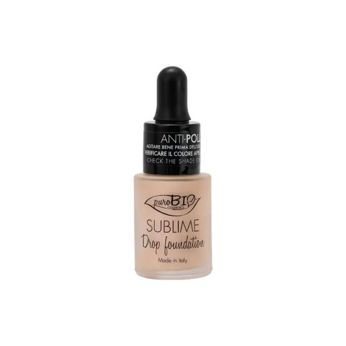 PuroBio cosmetics Sublime Drop Fondotinta, 00 (15 ml)