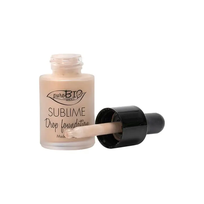 PuroBio cosmetics Sublime Drop Fondotinta, 02 (15 ml)