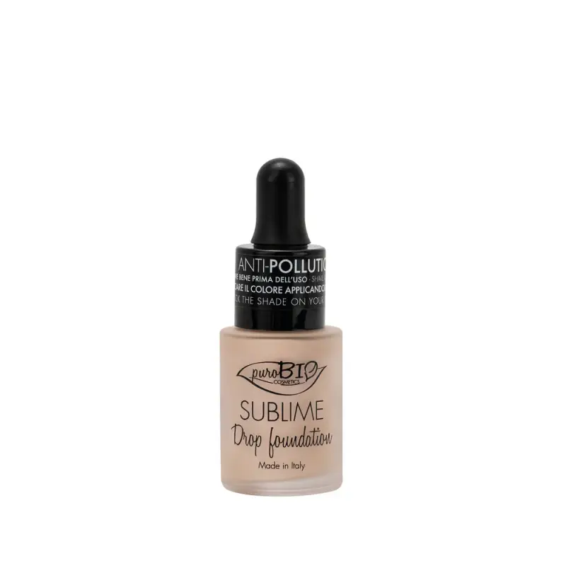 puroBIO Viso Sublime Drop Foundation Y 01Y - Fondotinta