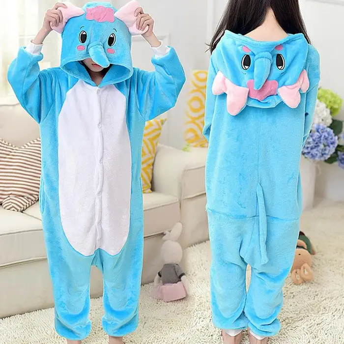 PYJYP Cosplay Pigiama Kigurumi per bambini con unicorno per bambini, traversine per cartoni animati con animali, costume per bambini, per