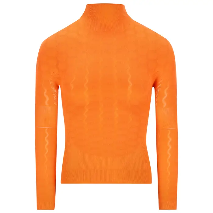Q36 5 Maglia intima con maniche lunghe Layer 4 Plus Arancione