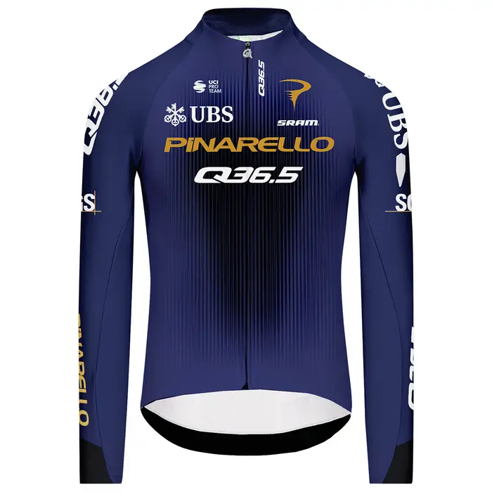 Q36 5 Maglia manica lunga Pinarello - Pro Cycling 2026 Blu scuro