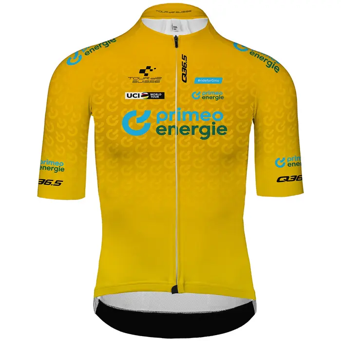 TOUR DE SUISSE Maglia a maniche corte Leader generale 2025 Giallo