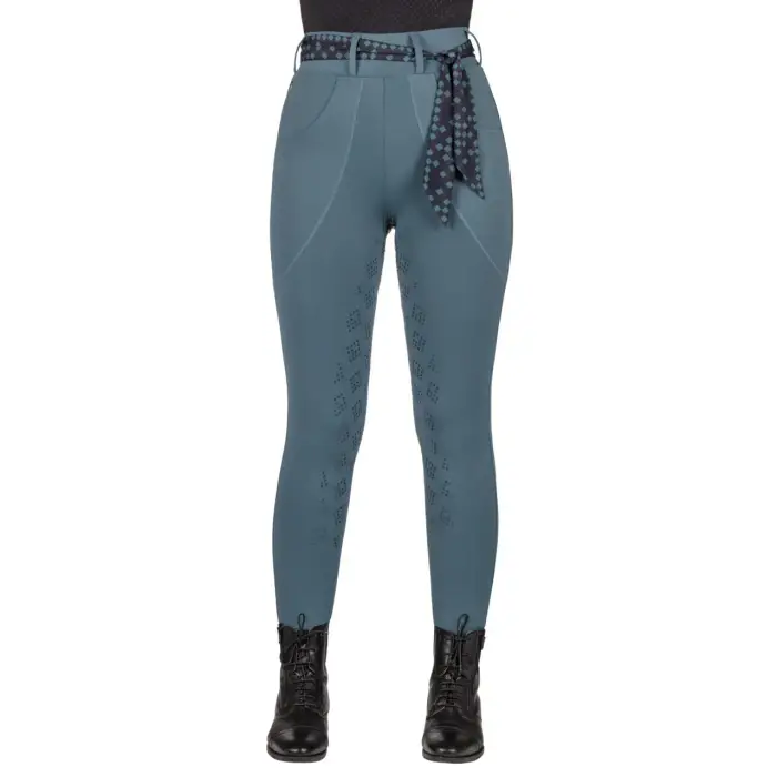 QHP Leggings da equitazione da donna Micah
