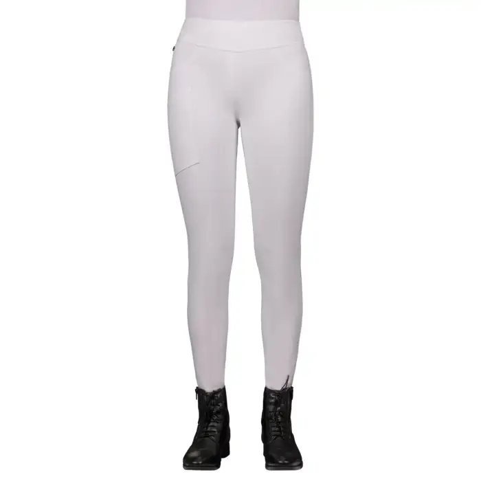 QHP Leggings equitazione con grip per donna Kae