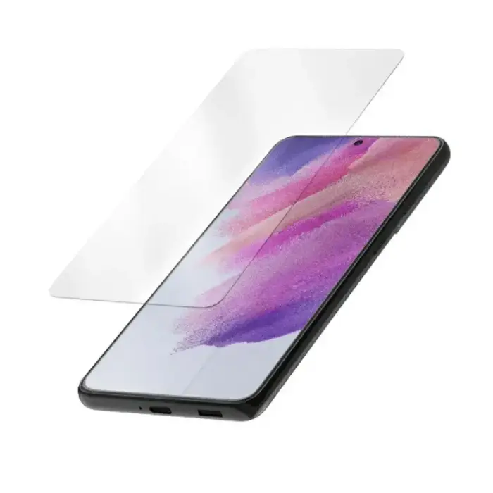 Quad Lock Vetro protettivo temperato Samsung Galaxy S21FE Blanc