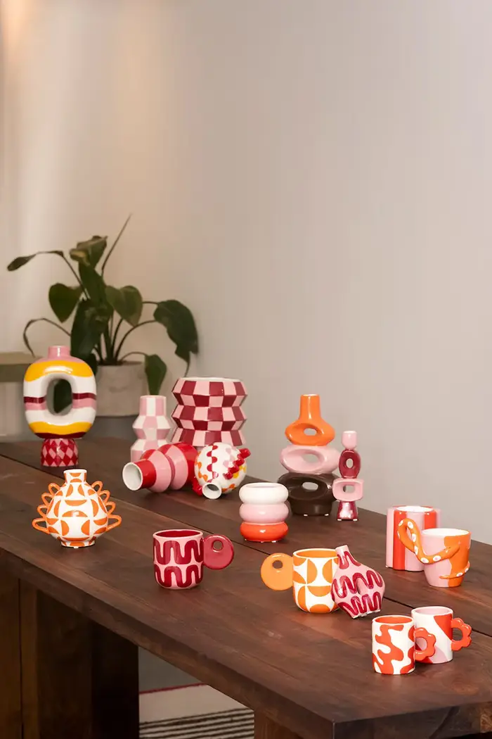 coprivaso in dolomite 17 x 17 x 14 cm Multicolore miniatura 3