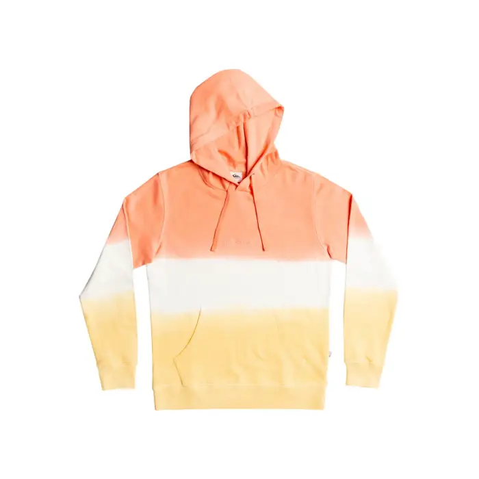 Felpa con cappuccio Quiksilver Ombre Dye Rose