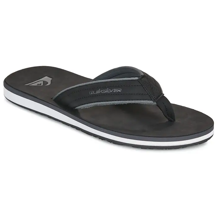 Quiksilver Infradito CARVER NUBUCK 26 Nero