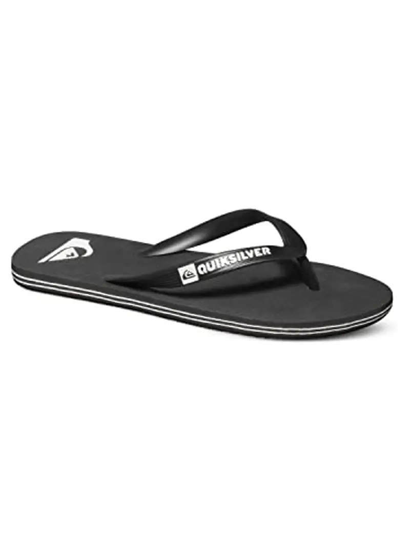 Quiksilver Molokai, Sandali Uomo, Nero Black Black White Xkkw, 40 EU