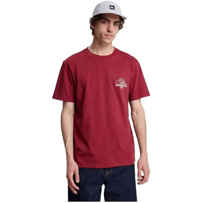 T-shirt Quiksilver Bliss Point Rosso