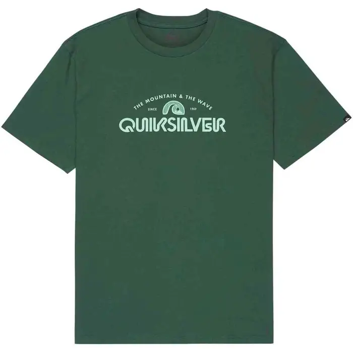 T-shirt Quiksilver EQYZT08287-GRT0 Verde