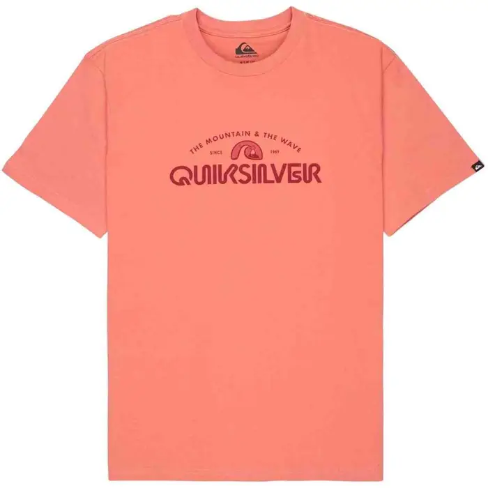 T-shirt Quiksilver EQYZT08287-MKT0 Rosso