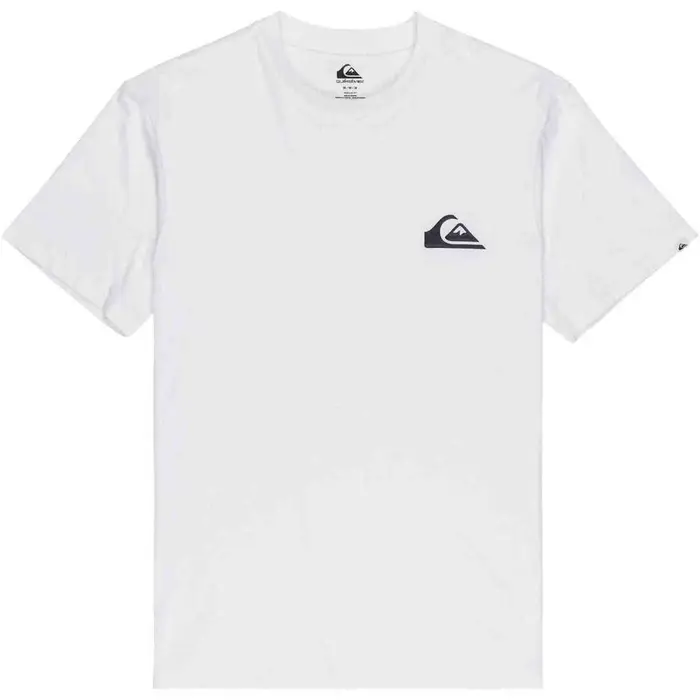 T-shirt Quiksilver Ev Mini Logo Bianco