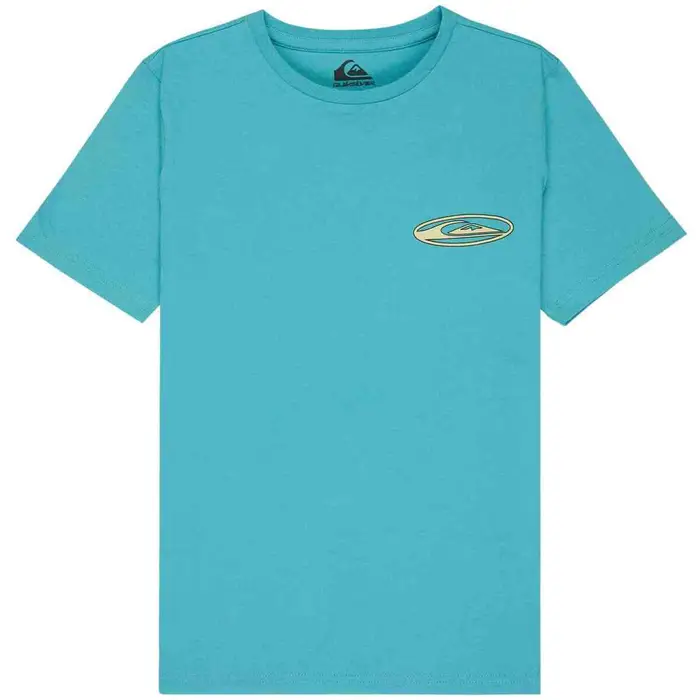 T-shirt Quiksilver Quik Globe Blu