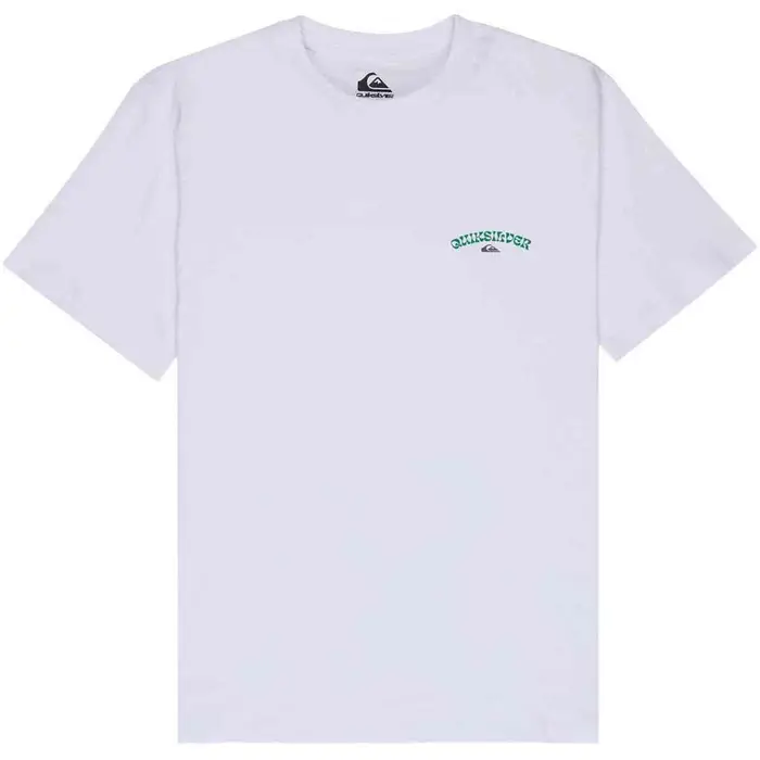 T-shirt Quiksilver Tap In Bianco