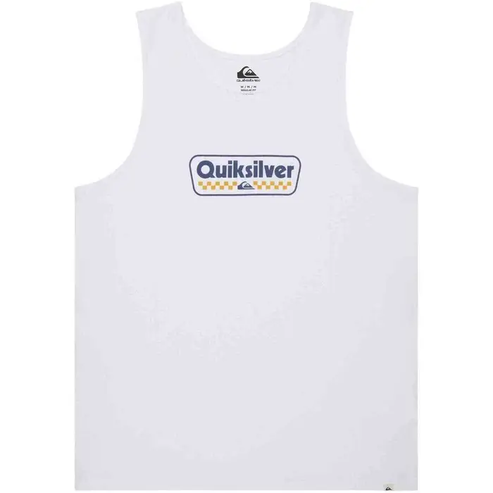 T-shirt senza maniche Quiksilver 077-53526438314323 Bianco