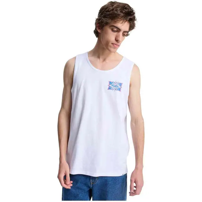 T-shirt senza maniche Quiksilver EQYZT08310-WBBO Bianco