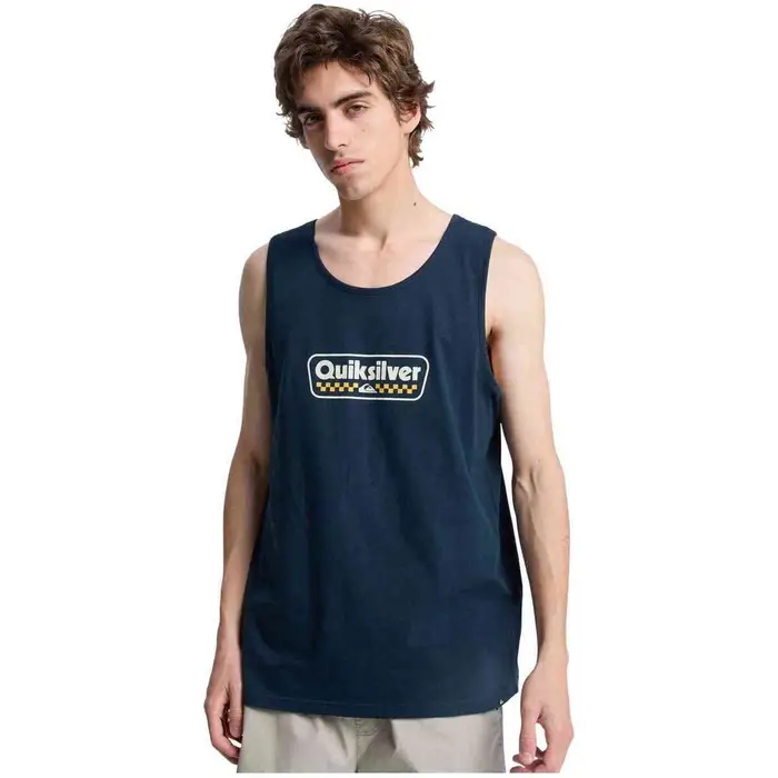 T-shirt senza maniche Quiksilver EV STARTING GRI (KTP0) Blu
