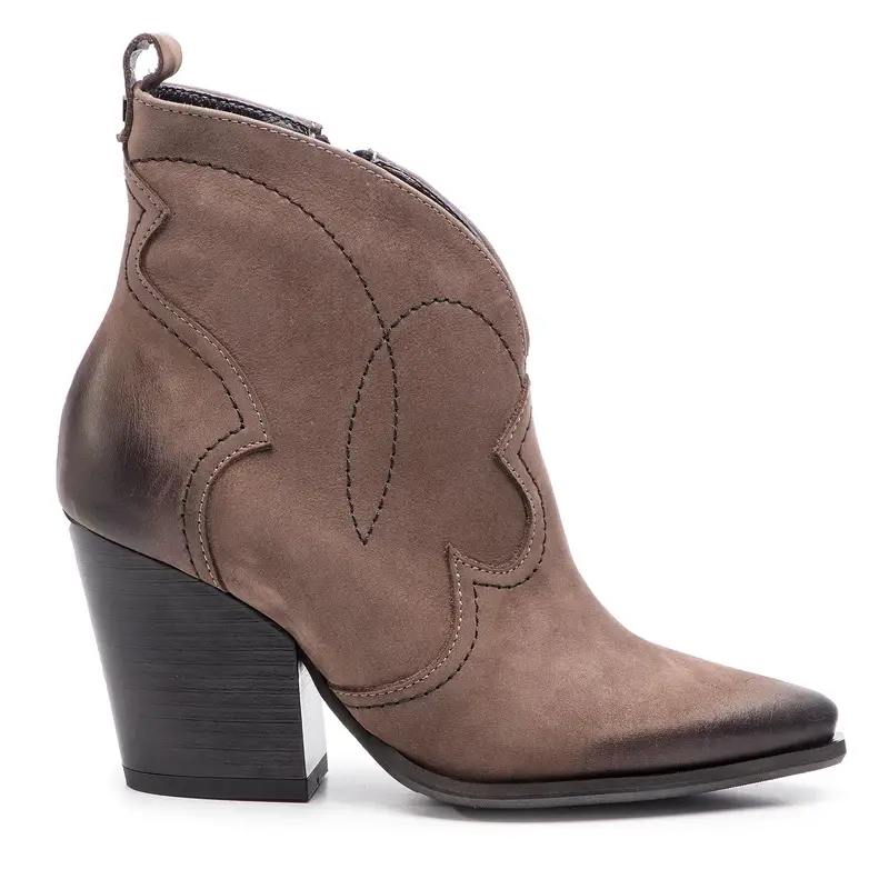 R.Polański Stivali texani 0987 Marrone