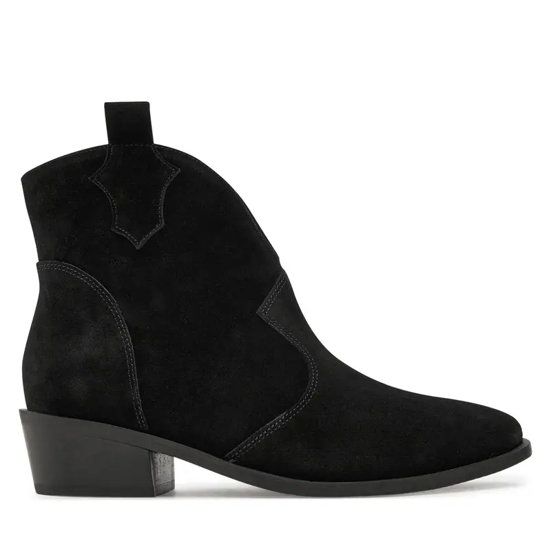 R.Polański Stivali texani 1947 Nero