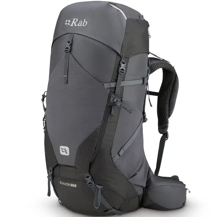 Rab Borsa da trekking Exion 55 Gris