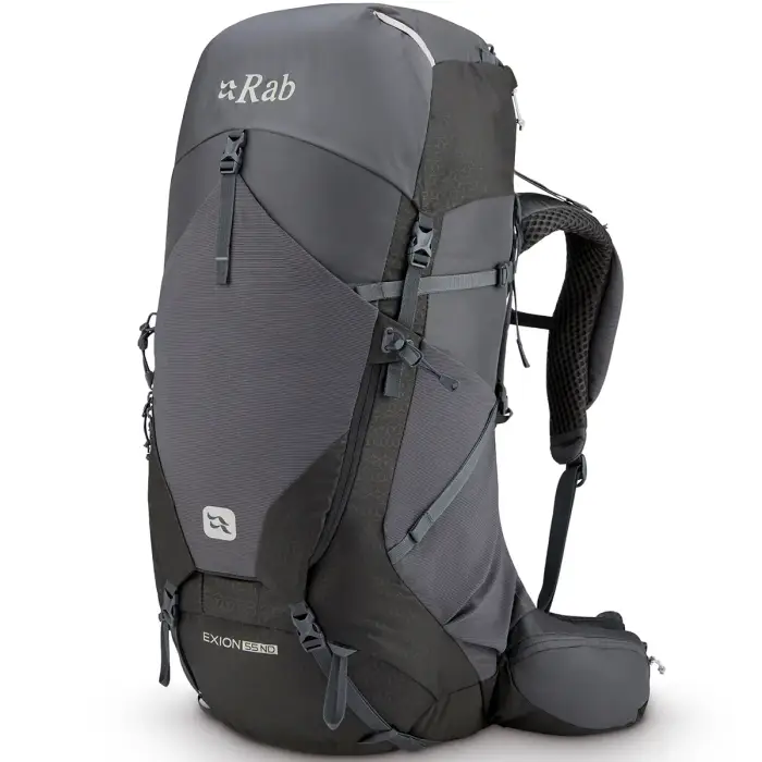 Borsa da trekking Rab Exion 55 ND Gris