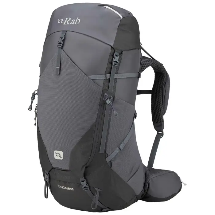 Rab Borsa da trekking Exion 65 Gris